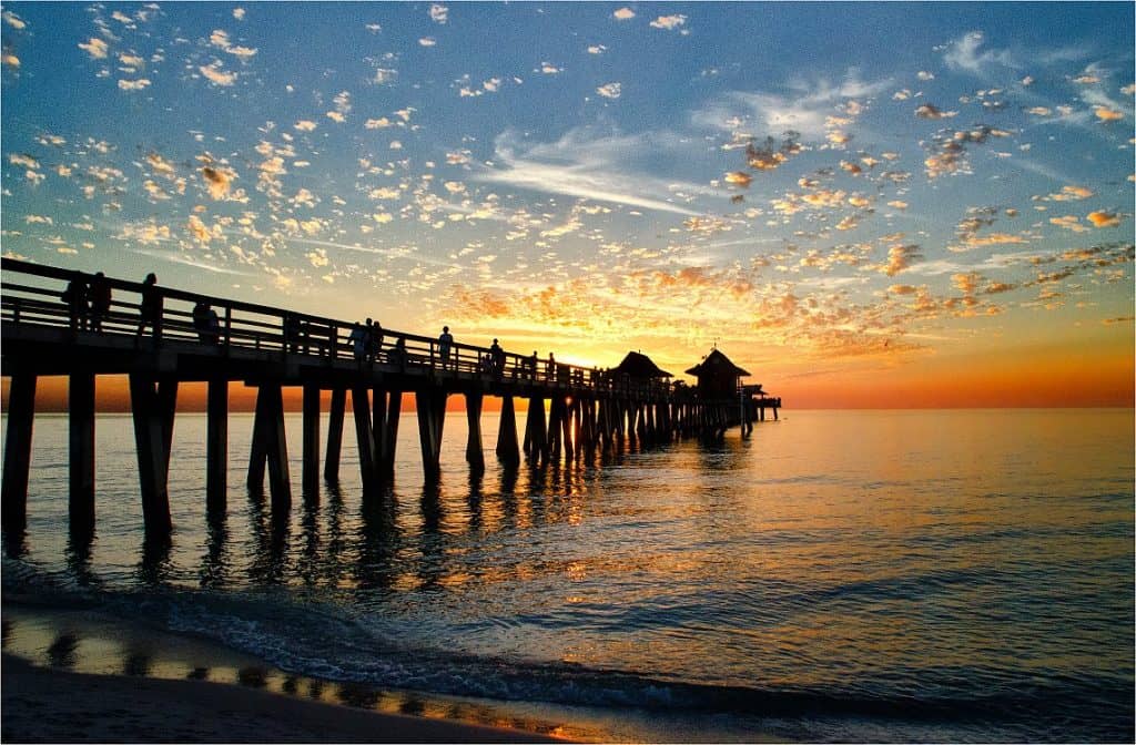 1 naples pier sunset 5 1 naples pier sunset 5