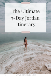Luxury Jordan Itinerary