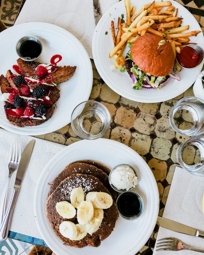 Cafe Gratitude spread | 10 Best Places to Visit in the US