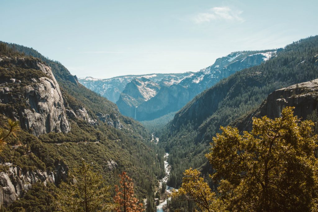 Yosemite valley view