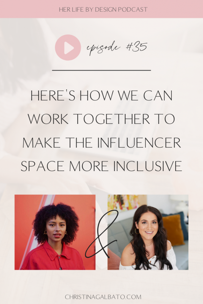 Pin option 1 | Let's Work Together to Make the Influencer Space More Inclusive