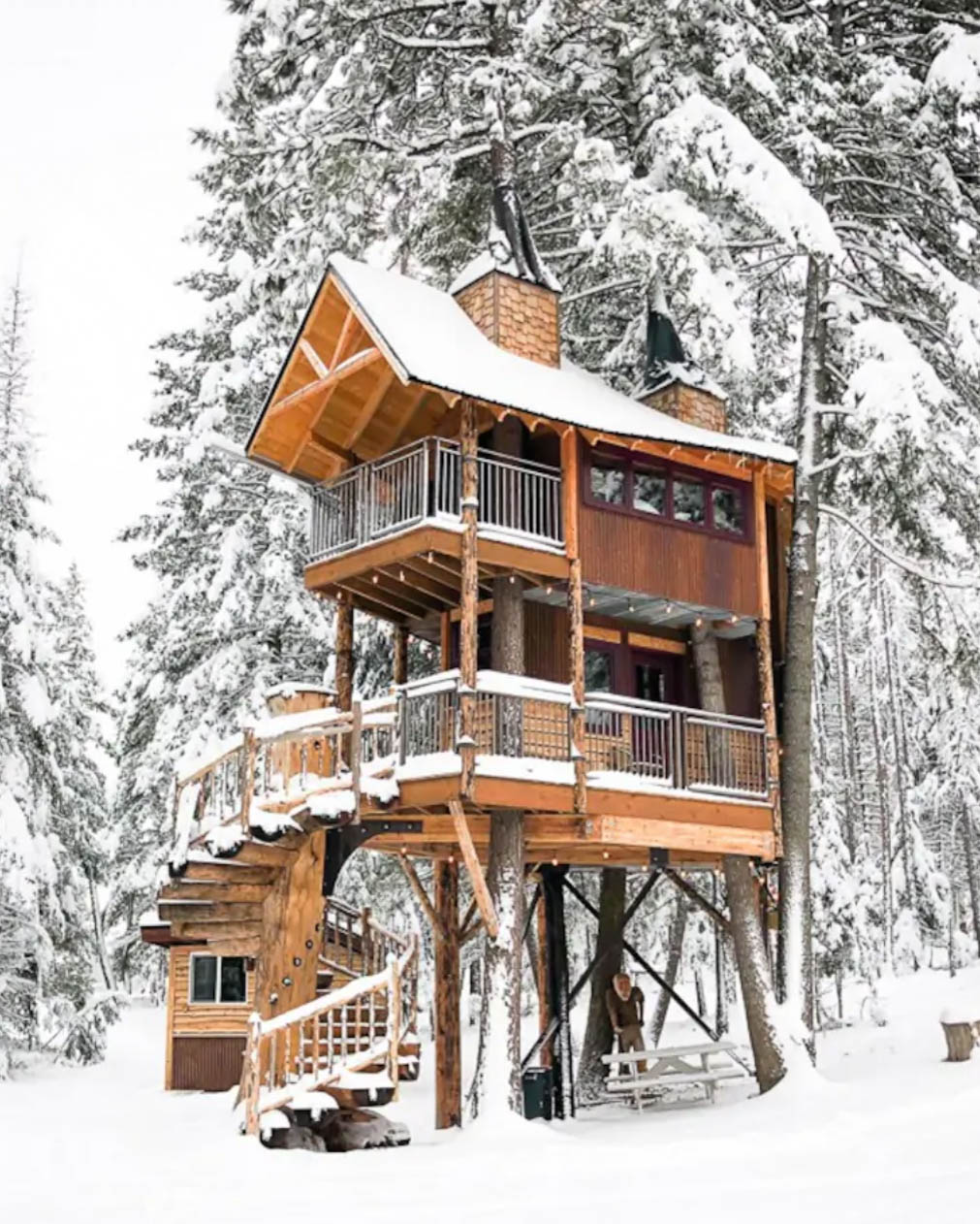 Montana Treehouse | 20 Coolest Airbnbs