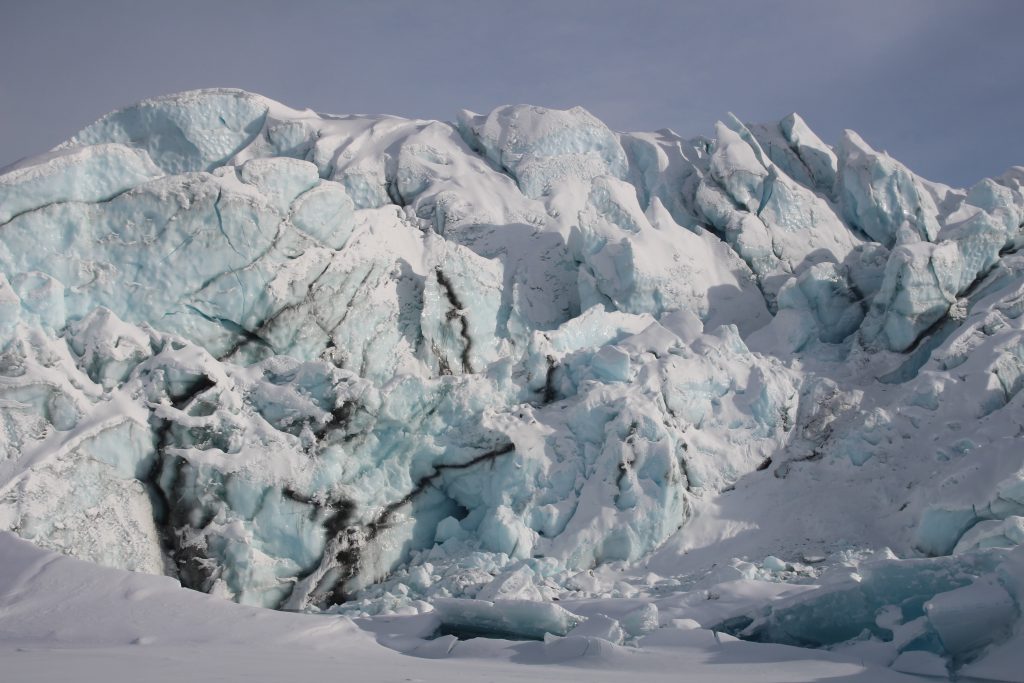 Manatanuska Galcier in Anchorage Alaska | Best Places to Travel in the US in the Winter