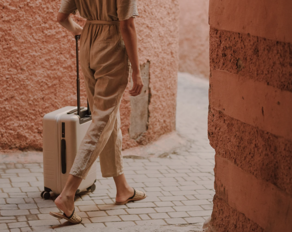 Monos suitcase carry on | 40 perfect gifts for travel lovers