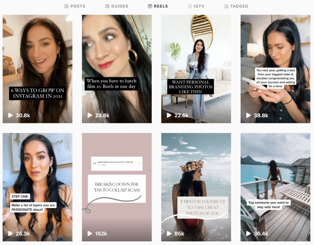 Instagram reels example | 6 Ways to Grow Your Online Business in 2021
