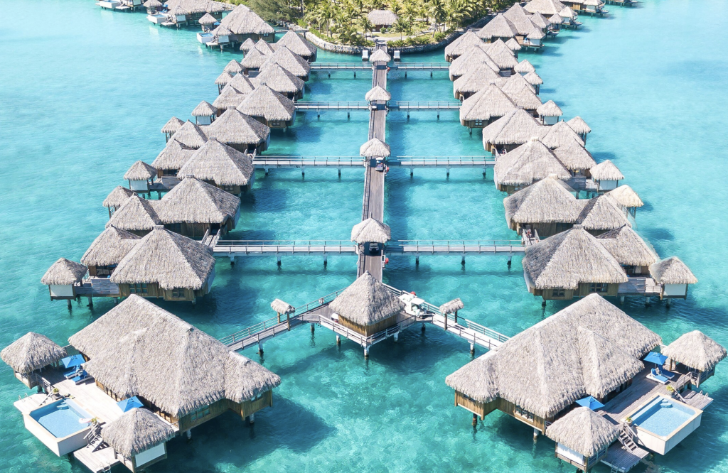 St Regis Bora Bora view St Regis Bora Bora view